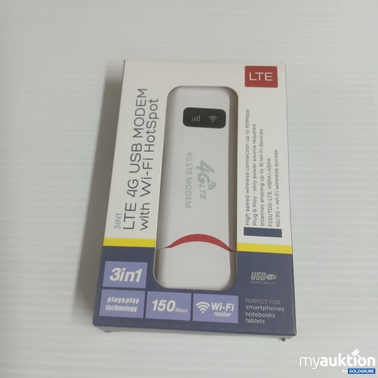 Artikel Nr. 922458: LTE 4G USB MODEM 3in1