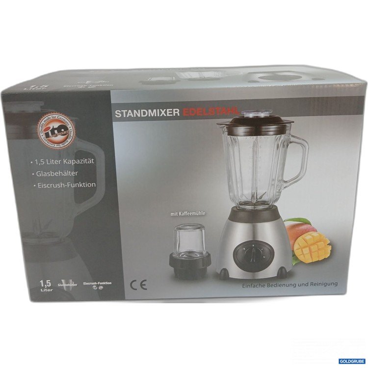Artikel Nr. 977458 Artikel Nr. 977458: Ito Electronics Standmixer Edelstahl mit Kaffeemühle 1,5L