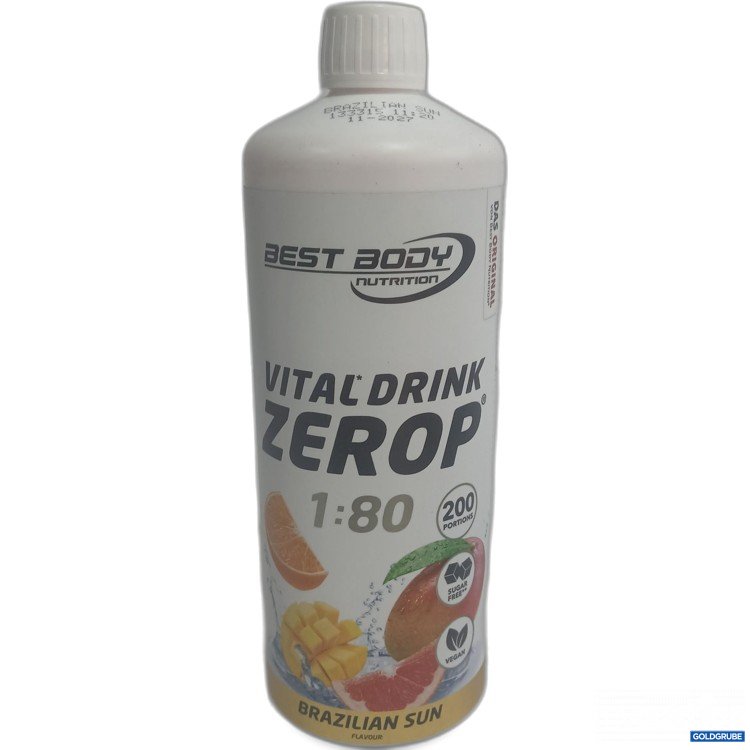 Artikel Nr. 979458 Artikel Nr. 979458: Best Body Vital Drink Zerop 1:80 Brazilian Sun 1L