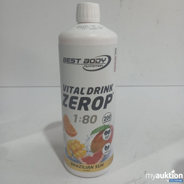 Artikel Nr. 979458 Artikel Nr. 979458: Best Body Vital Drink Zerop 1:80 Brazilian Sun 1L