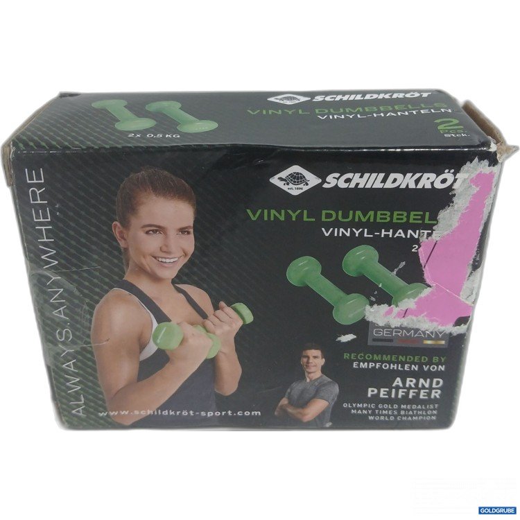 Artikel Nr. 988458 Artikel Nr. 988458: Schildkröt Vinyl Dumbbell 2er Set 0,5kg