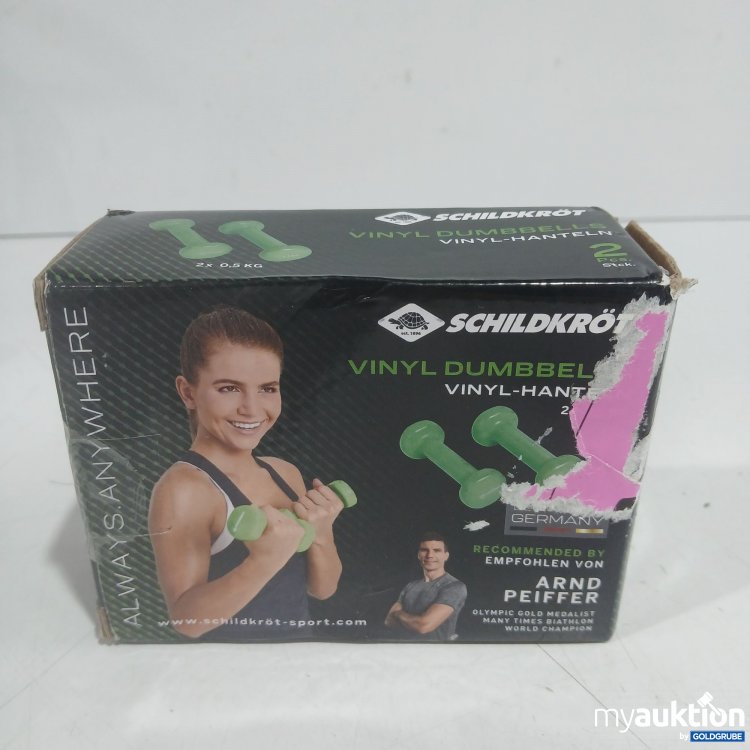 Artikel Nr. 988458 Artikel Nr. 988458: Schildkröt Vinyl Dumbbell 2er Set 0,5kg