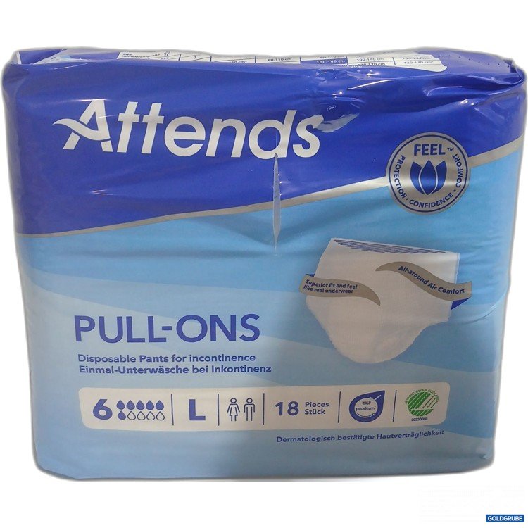 Artikel Nr. 992458 Artikel Nr. 992458: Attends Pull-Ons L 18Stk