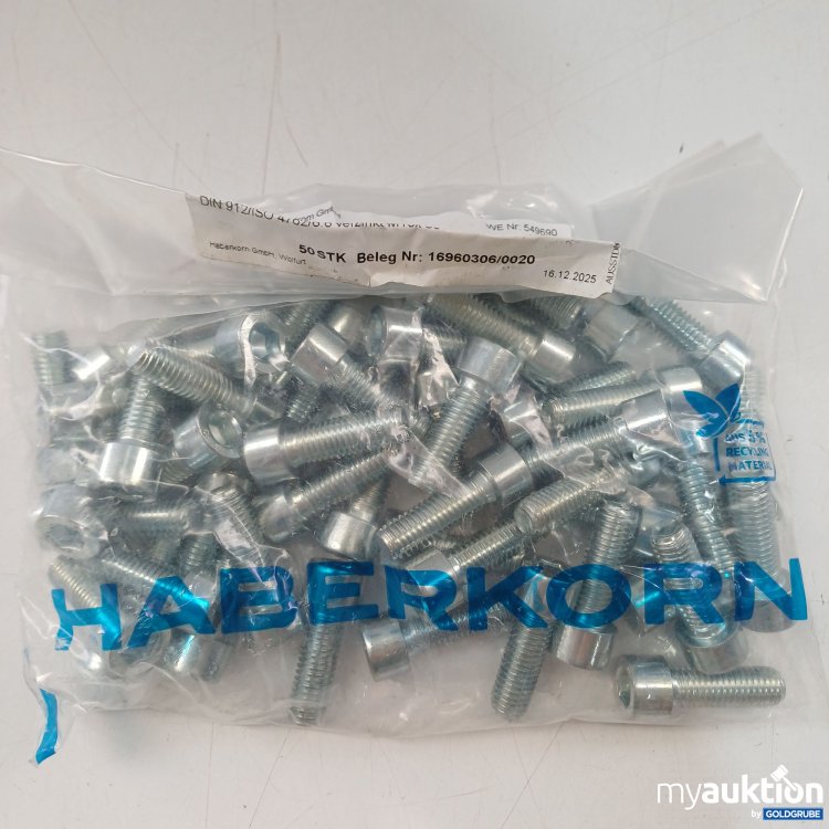 Artikel Nr. 994458 Artikel Nr. 994458: Haberkorn Zylinderschrauben mit ISK 50stk