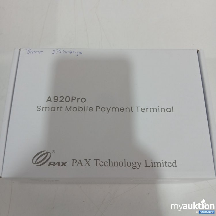 Artikel Nr. 446459: Pax A920Pro Smart Mobile Payment Terminal Seriennr. 1854361335