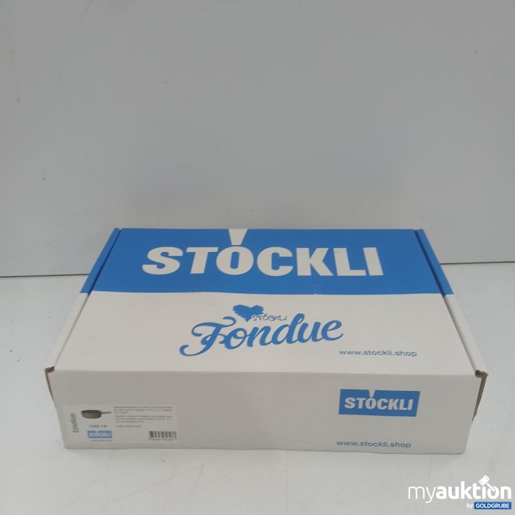 Artikel Nr. 447459 Artikel Nr. 447459: STÖCKLI Fondue Emotion Käsefonduecaquelon 3.7l ø23cm