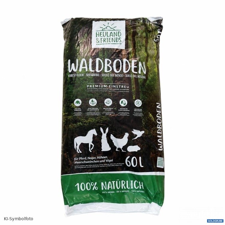 Artikel Nr. 470459: Heuland & Friends Waldboden Einstreu 60 l