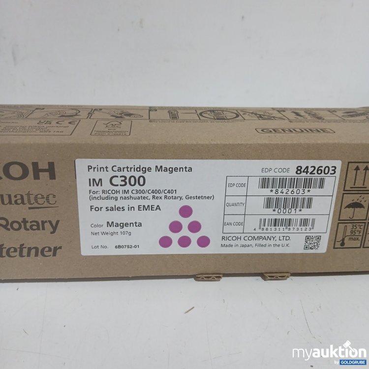 Artikel Nr. 471459: Ricoh Print Cartridge Magenta IM C300 107g