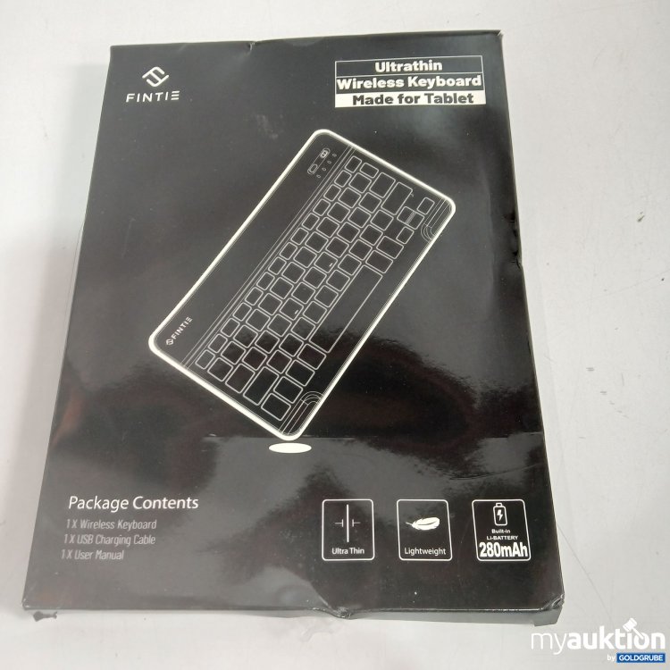 Artikel Nr. 874459: Fintie Ultrathin Wireless Keyboard Made for Tablet