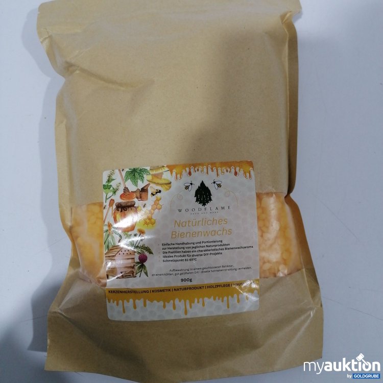 Artikel Nr. 892459: Woodflame Natürliches Bienenwachs 900g