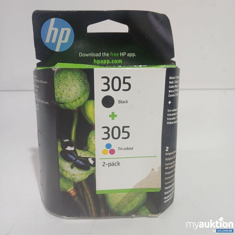 Artikel Nr. 898459: HP Druckerpatrone 305 schwarz + Tri-colour 