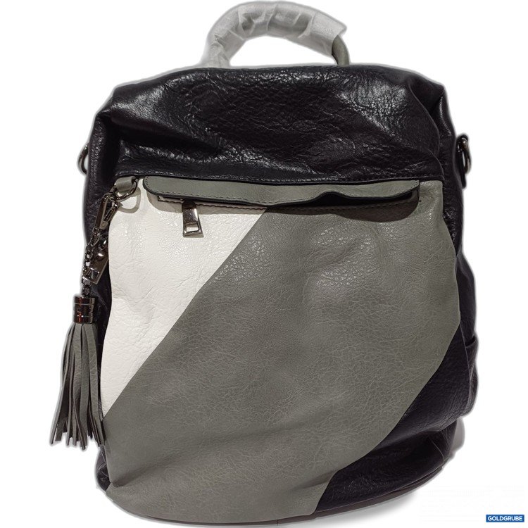 Artikel Nr. 911459 Artikel Nr. 911459: Schultertasche ca.34×34cm, schwarz, weiß und grau mit Quasten