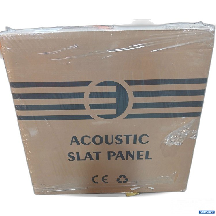 Artikel Nr. 978459: Acoustic slat Panel  600x600x18cm 4stk 
