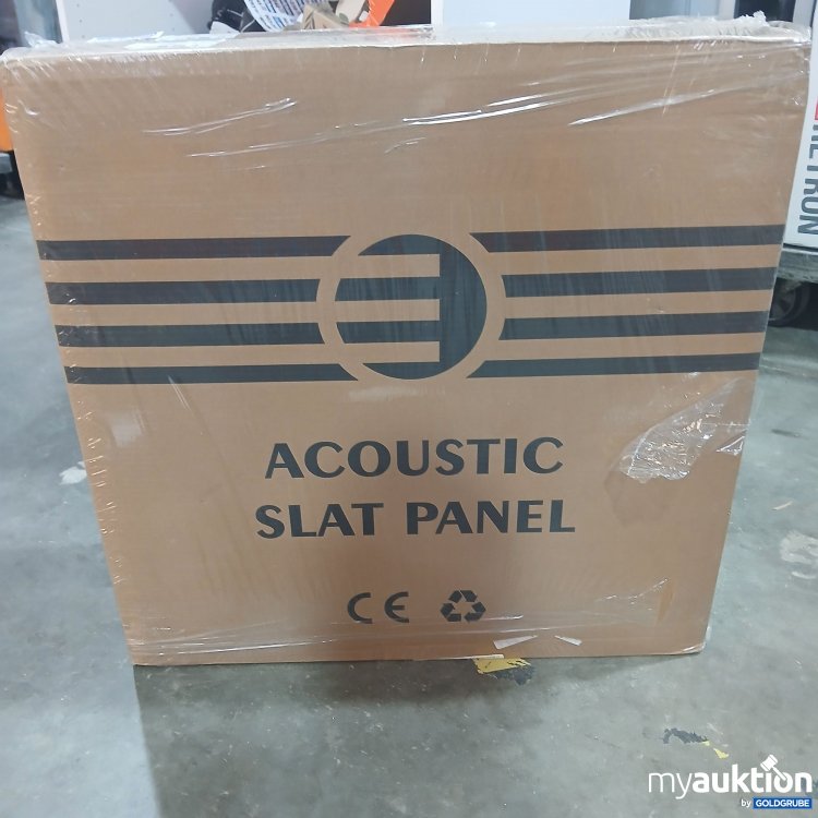 Artikel Nr. 978459: Acoustic slat Panel  600x600x18cm 4stk 