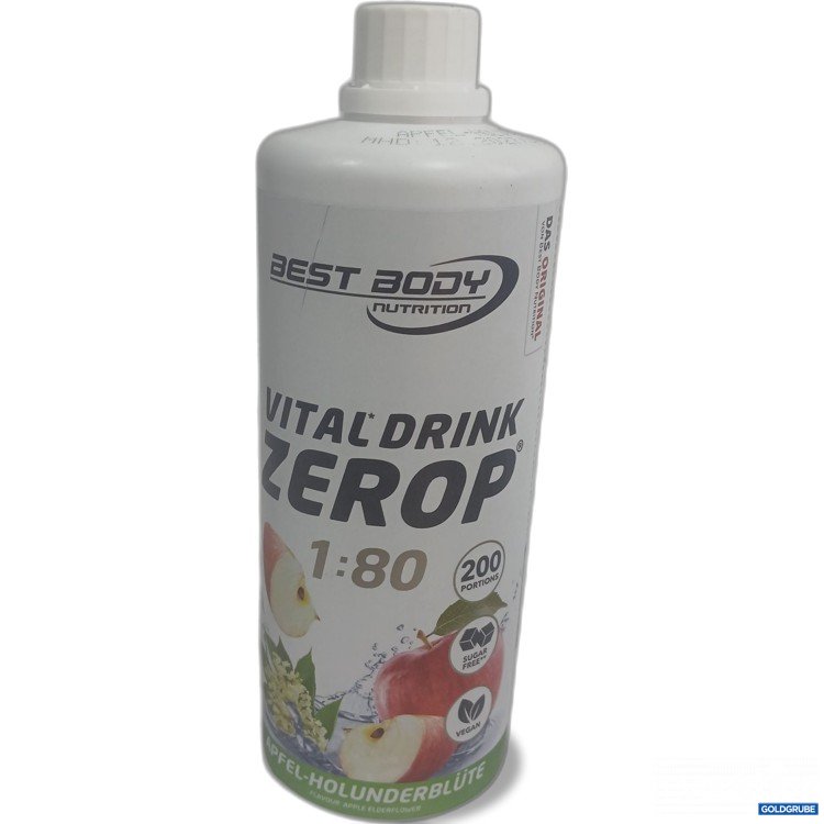 Artikel Nr. 979459 Artikel Nr. 979459: Best Body Vital Drink Zerop 1:80 Apfel-Holunderblüte 1L