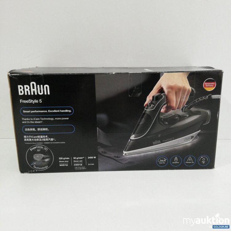 Artikel Nr. 385460 Artikel Nr. 385460: Braun Freestyle 5 Bügeleisen