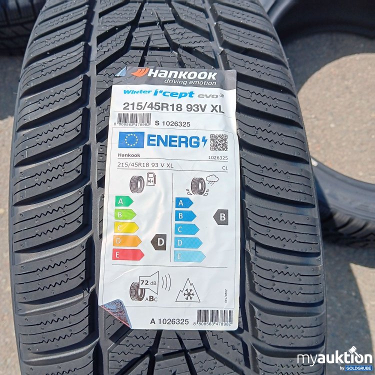 Artikel Nr. 440460 Artikel Nr. 440460: Hankook Winter icept Evo3 215/45R18 93V XL