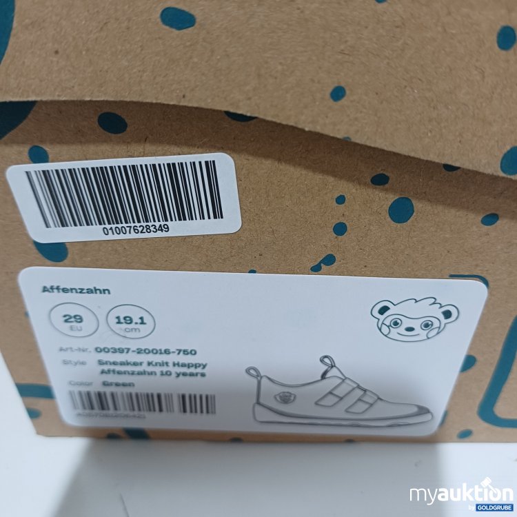 Artikel Nr. 463460 Artikel Nr. 463460: Affenzahn Sneaker Knit Happy Größe 29 EU