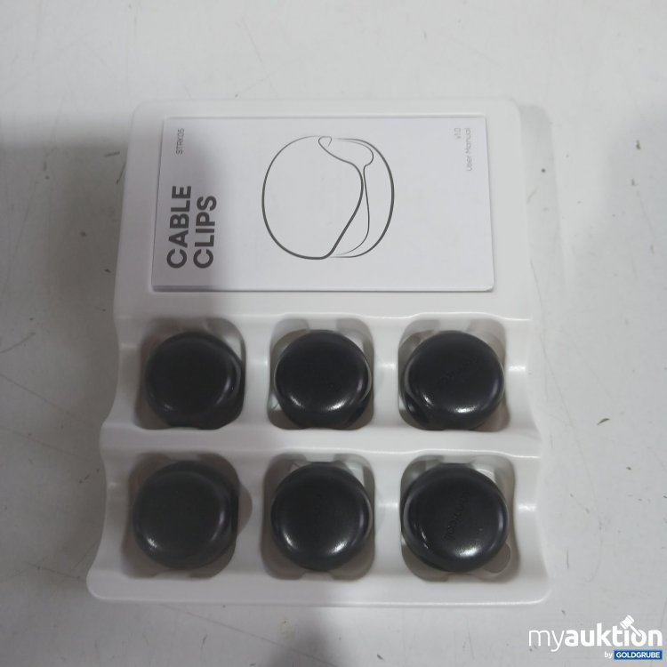 Artikel Nr. 465460 Artikel Nr. 465460: Lamicall Cable Clips 6 Pack Black STRK05-06