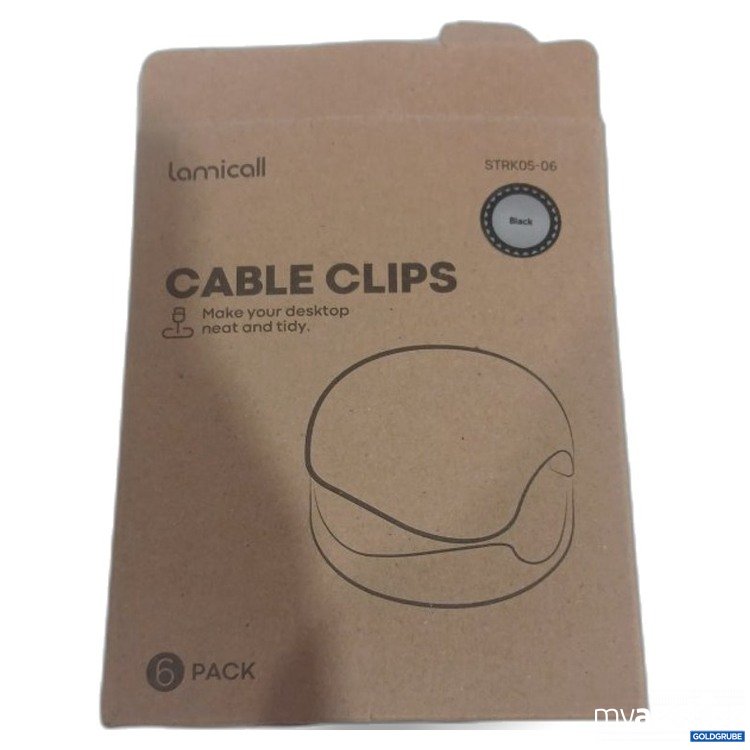 Artikel Nr. 465460 Artikel Nr. 465460: Lamicall Cable Clips 6 Pack Black STRK05-06