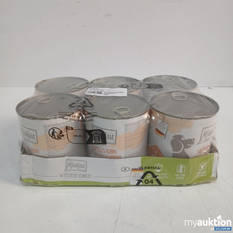Artikel Nr. 470460: Mjamjam 6 x 800 g Huhn mit Ente an Moehrchen und Hirse