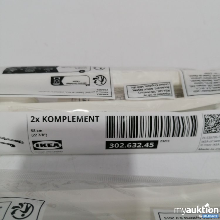 Artikel Nr. 860460: Ikea 2x2 Komplement 58cm, 302.632.45