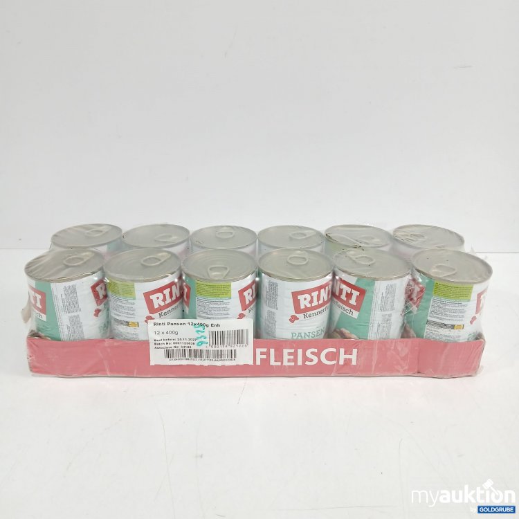 Artikel Nr. 865460: Rinti Pansen Hundefutter 12×400g