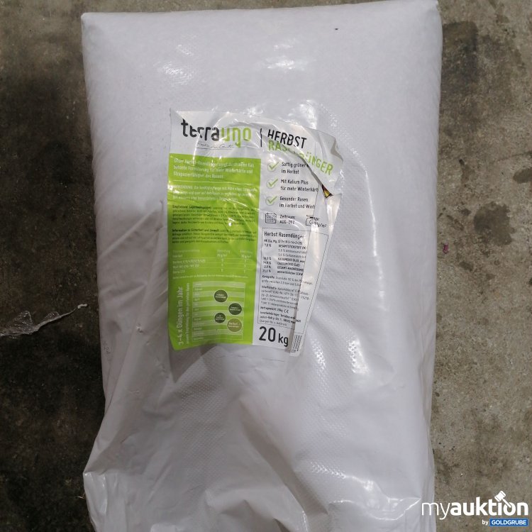Artikel Nr. 878460 Artikel Nr. 878460: Terraungo Herbst Rasendünger 20kg