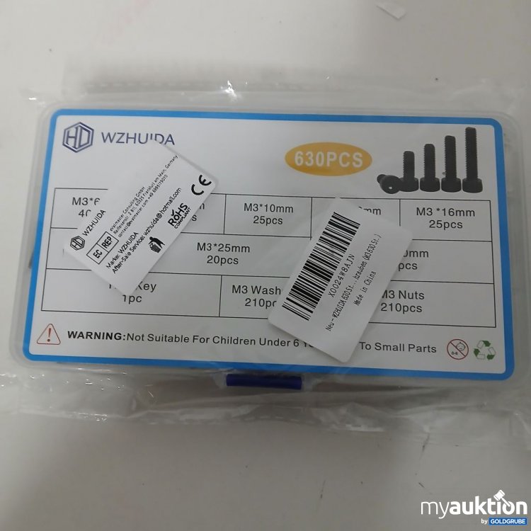 Artikel Nr. 918460: WZHUIDA Schrauben Set M3