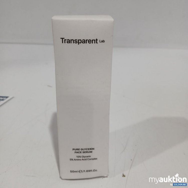 Artikel Nr. 919460: Transparent Lab Pure Glycerin Face Serum 50 ml