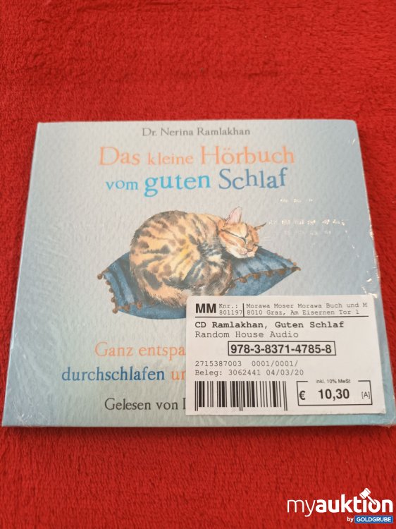 Artikel Nr. 937460 Artikel Nr. 937460: CD, Originalverpackt, Das kleine Hörbuch vom guten Schlaf