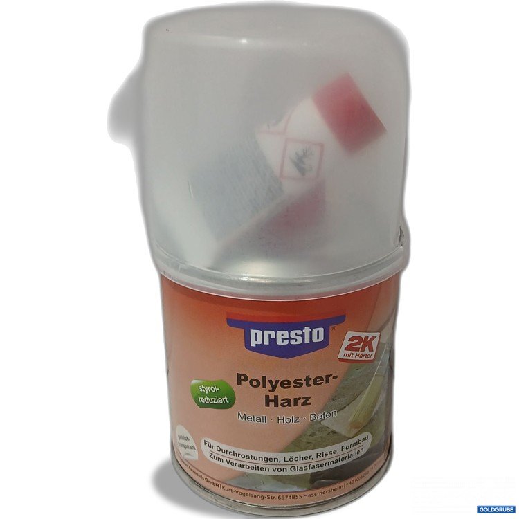 Artikel Nr. 967460: Presto Polyester Harz (242g) & Härter (8g)