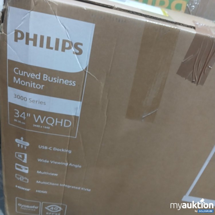 Artikel Nr. 969460 Artikel Nr. 969460: Philips Curved Business Monitor 3000 Series 34"