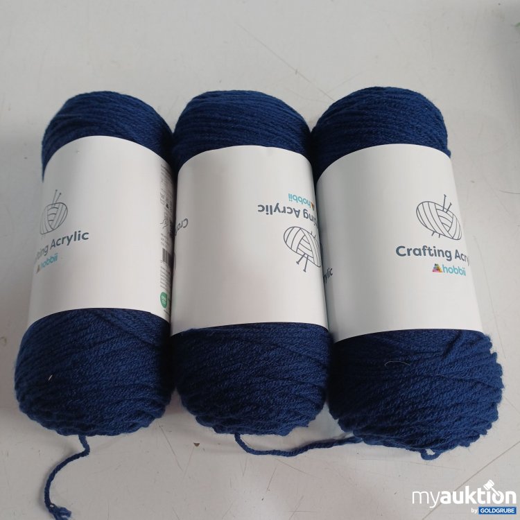 Artikel Nr. 982460: Hobbi Crafting Acrylic, Navy Blue, 3x347m