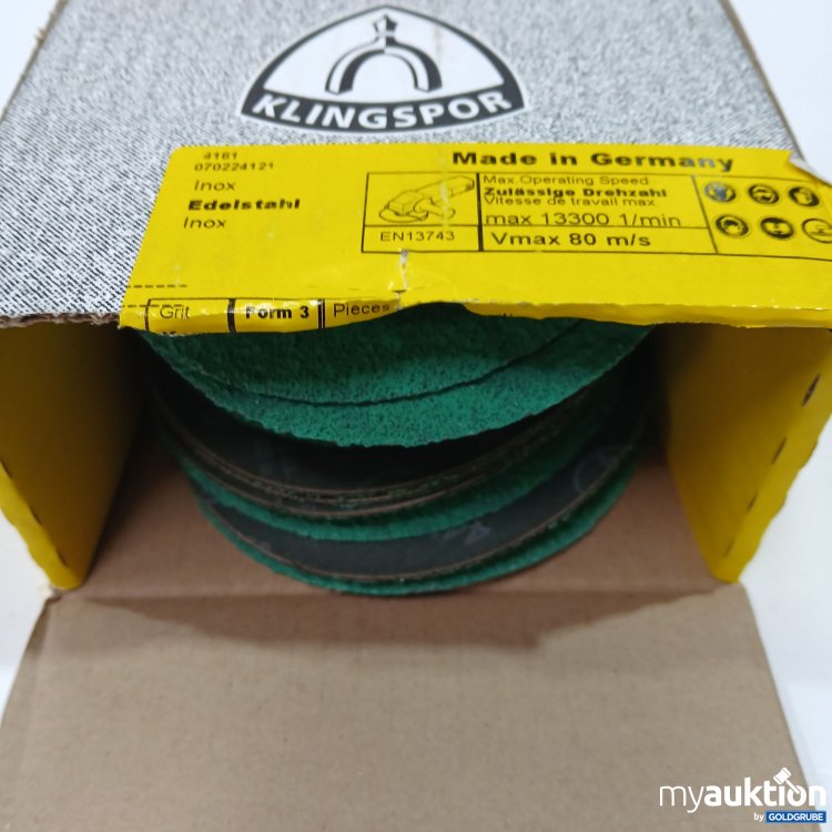 Artikel Nr. 395461 Artikel Nr. 395461: Fiberscheiben 115mm