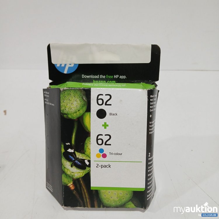Artikel Nr. 441461: HP Druckerpatrone Black +Tri-color 62