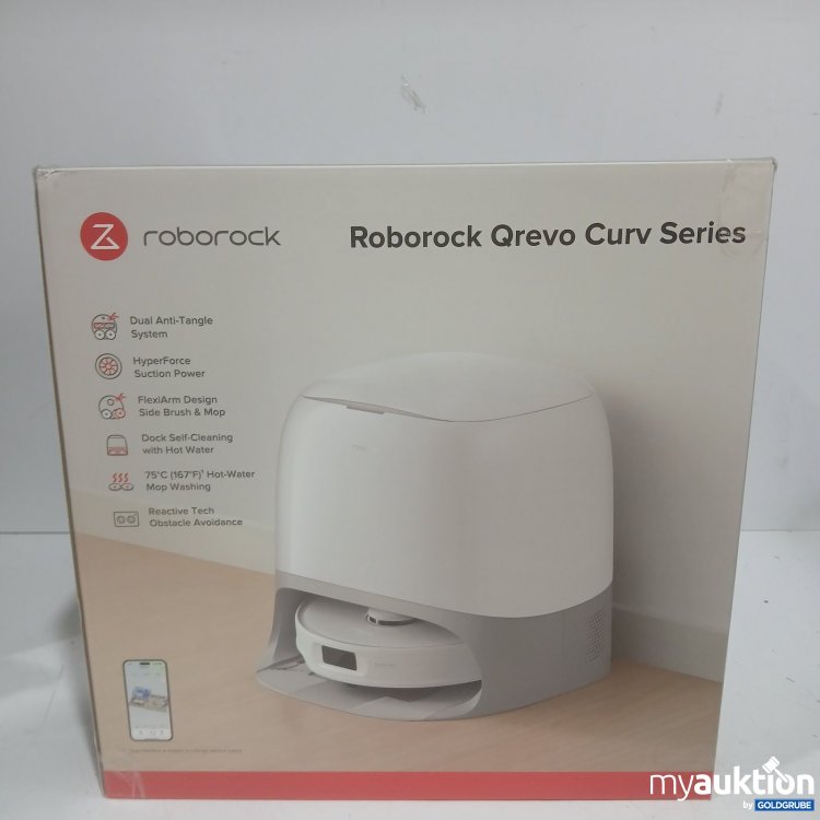 Artikel Nr. 468461 Artikel Nr. 468461: Roborock Qrevo Curv Series Saugroboter weiß