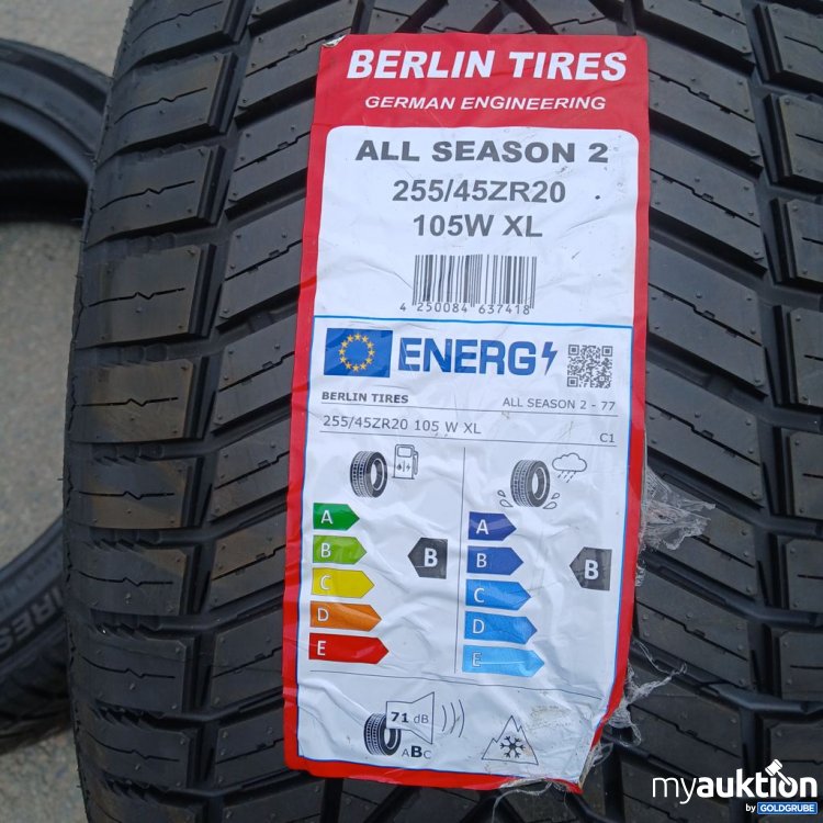 Artikel Nr. 523461: BERLIN TIRES ALL SEASON 2 255/45 R20 105W XL