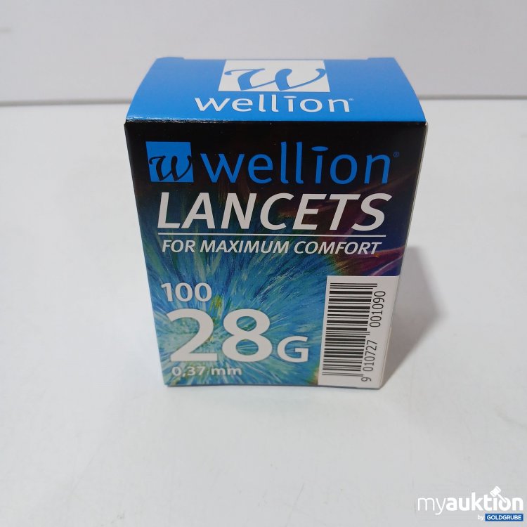 Artikel Nr. 858461 Artikel Nr. 858461: Wellington Lancets 28G 0.37mm 100stk