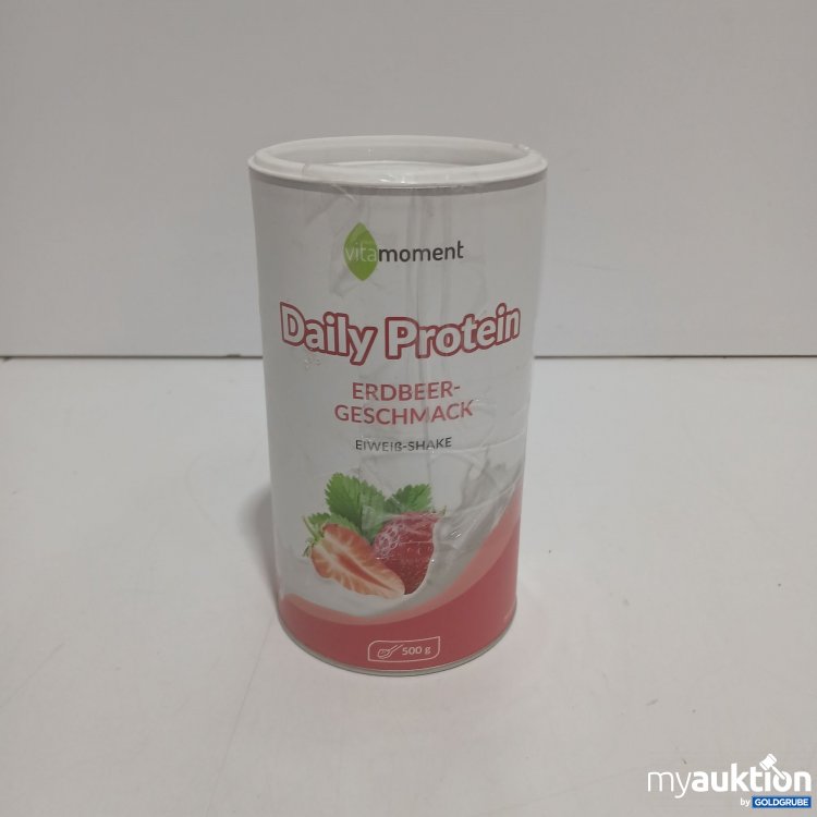 Artikel Nr. 884461: VitaMoment Daily Protein Erdbeer Geschmack 500g