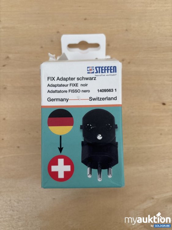 Artikel Nr. 921461: STEFFEN FIX Adapter schwarz