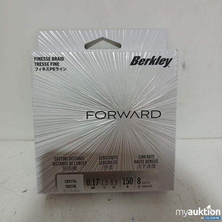 Artikel Nr. 930461: Berkley Forward Finesse Braid Crystal 150 m 8.9kg