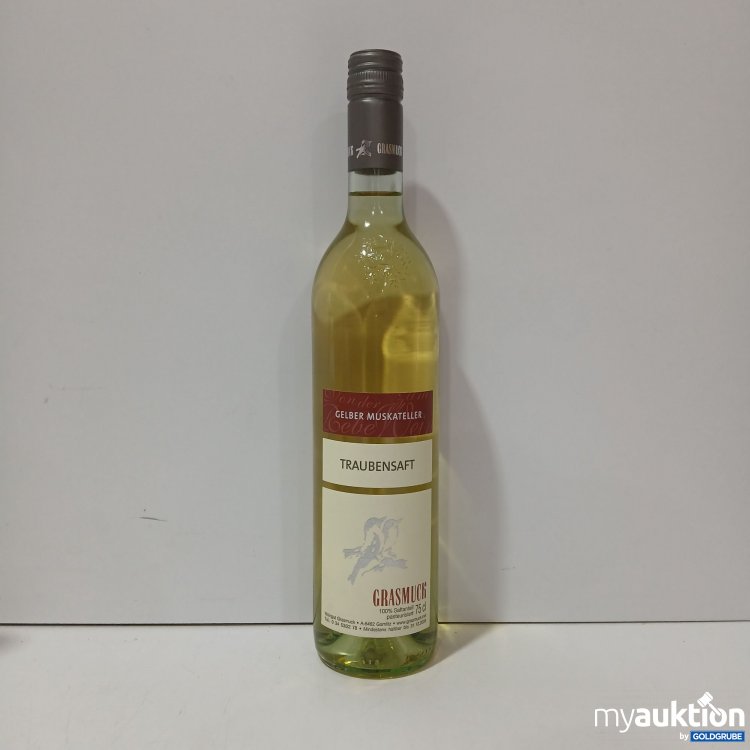 Artikel Nr. 958461: Grasmuck Gelber Muskateller Traubensaft 0,75L