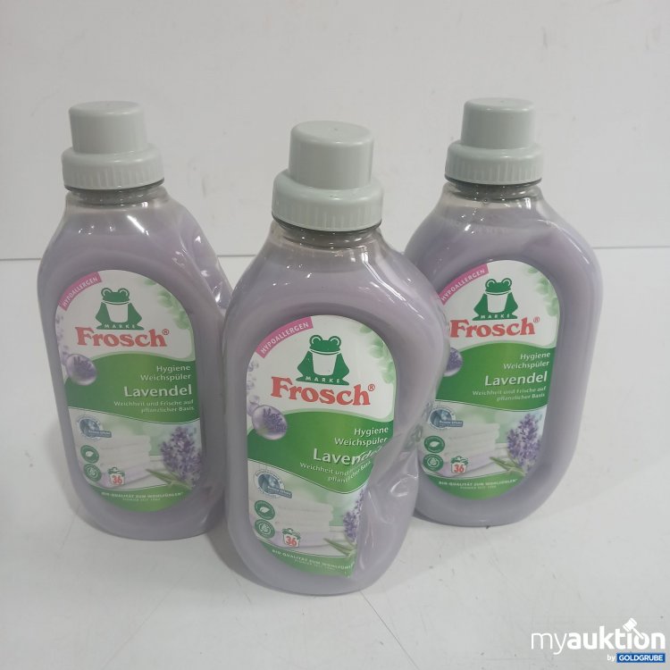 Artikel Nr. 990461 Artikel Nr. 990461: Frosch Hygiene Weichspüler Lavendel je 900ml