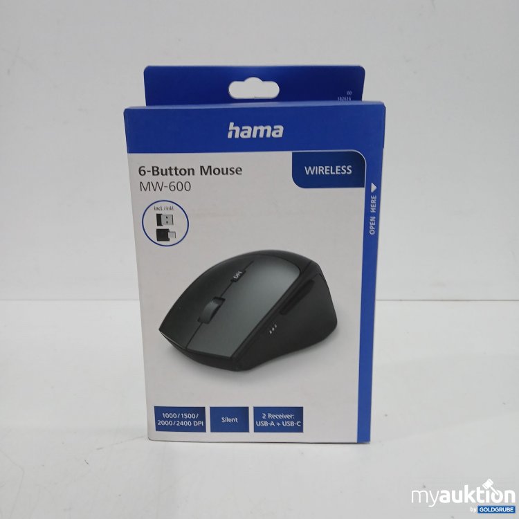 Artikel Nr. 441462: Hama 6 Button Mouse MW 600