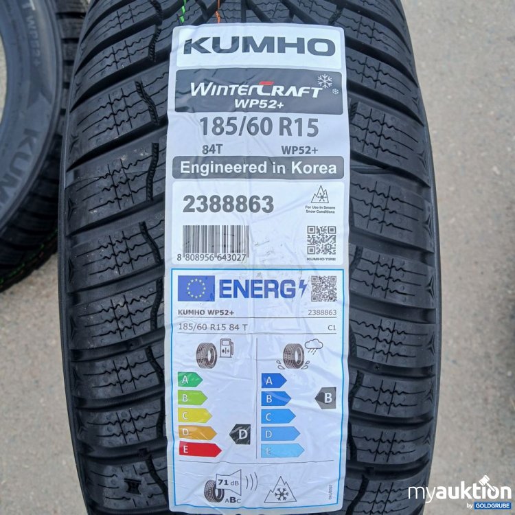 Artikel Nr. 523462: Kumho Wintercraft WP52+ 185/60 R15