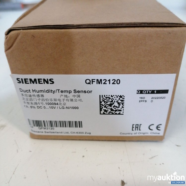 Artikel Nr. 682462: Siemens QFM2120 Remp. Sensor