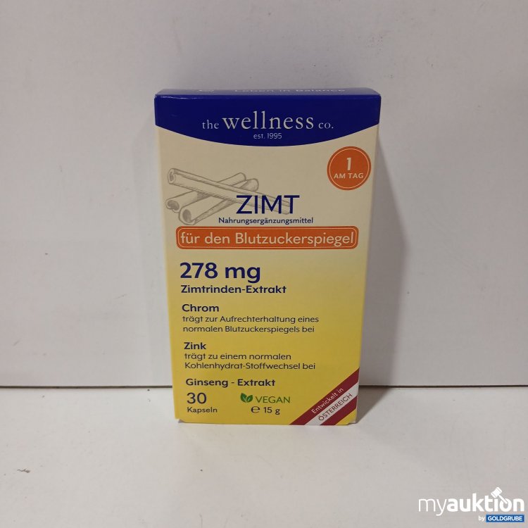 Artikel Nr. 858462 Artikel Nr. 858462: The Wllness Zimt Kapseln 30stk
