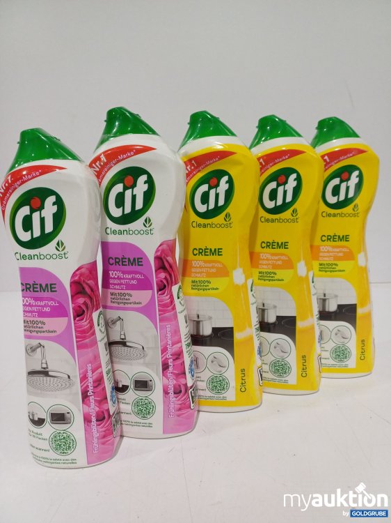 Artikel Nr. 877462 Artikel Nr. 877462: Cif Cleanboost Crème 1×500ml, 4×750ml