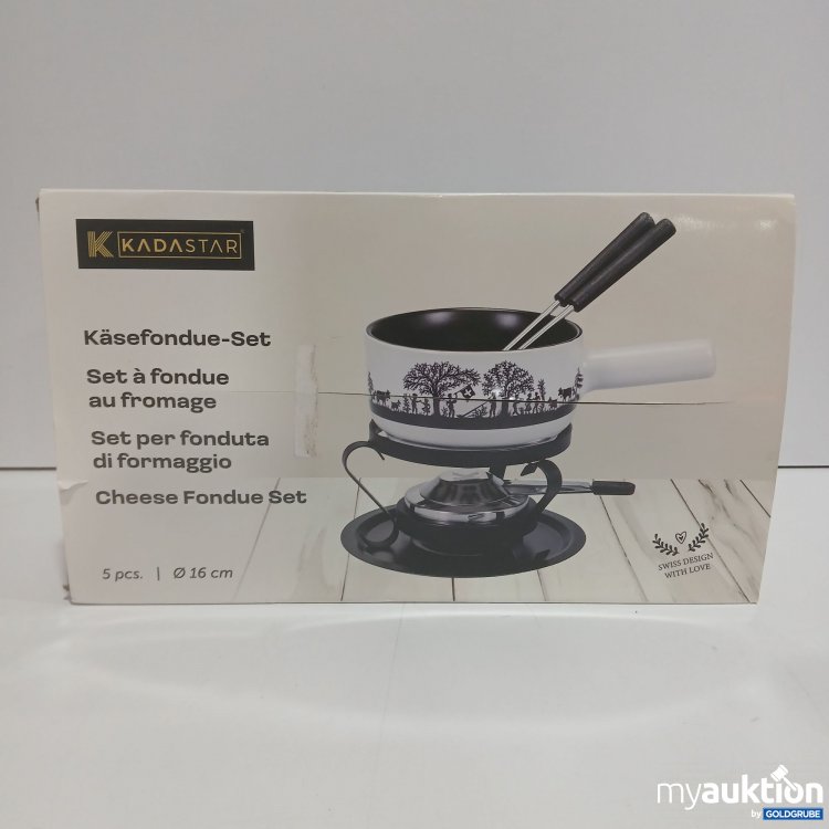 Artikel Nr. 913462: Kadastar Käsefondue-Set 16cm 5pcs.